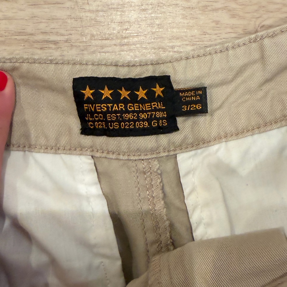 Five Star Women's Tan Cargo Pants - Picture 4 of 8